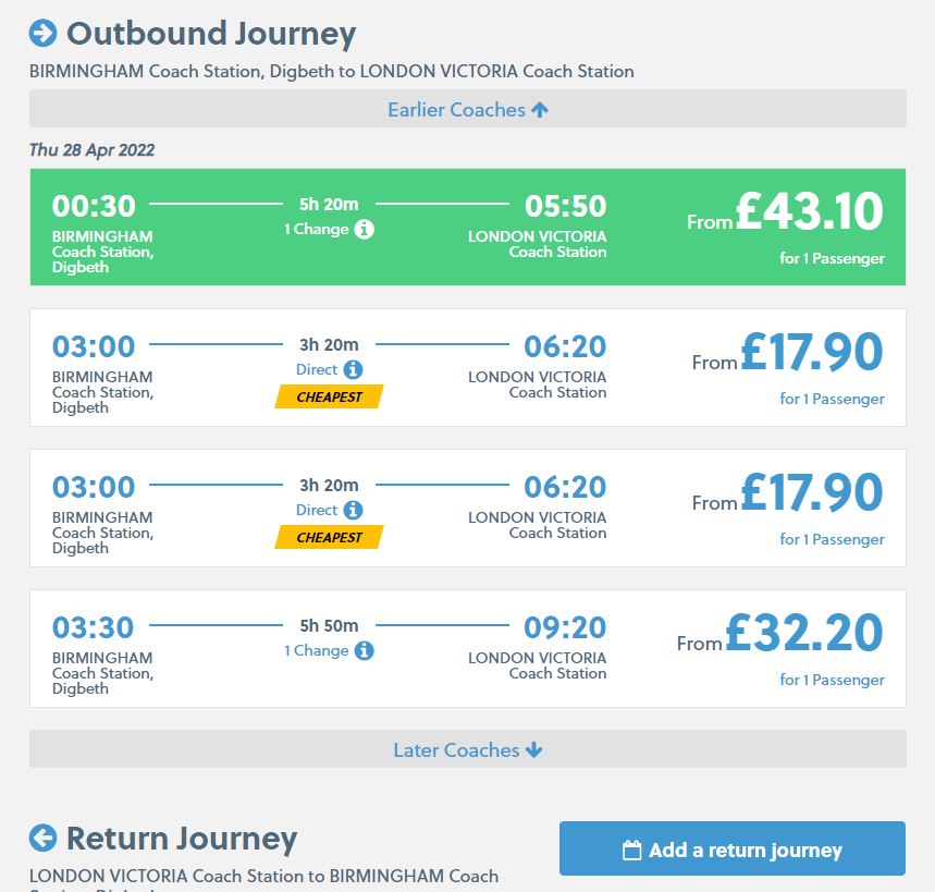 How do I use the journey planner?